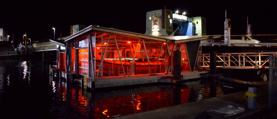 A completed marine Installation.